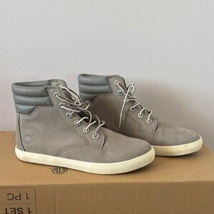Timberland Women's Taupe and Gray Sneakers